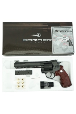 Пневматический револьвер Borner Super Sport 702, 4,5 мм.