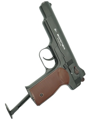Пневматический пистолет Borner APS (Стечкина) Blowback, 4,5мм.