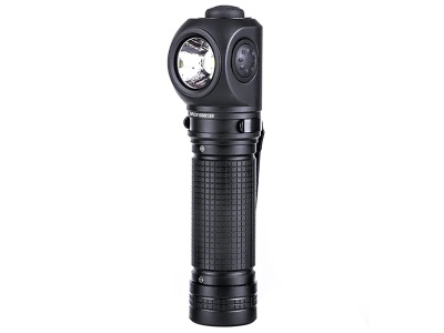 Фонарь Nextorch P10, Г-образный, 1400 lm белый+красный+голубой, 7 режимов, 18650, зарядка от USB, IPX8, 91г