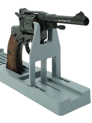 Пневматический револьвер Borner NGT-B (Наган) Black, 4,5мм.