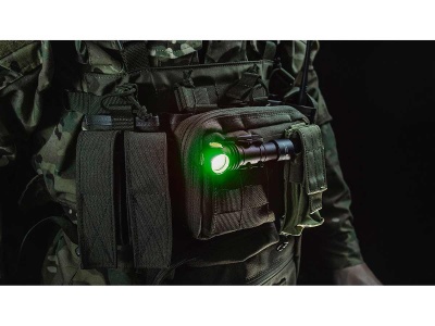 Фонарь налобный-мульти Armytek Wizard C2 WG Magnet USB XD16 1020 lm тёплый + XQE 400 lm зелёный, до 97м, 1x18650, IP68