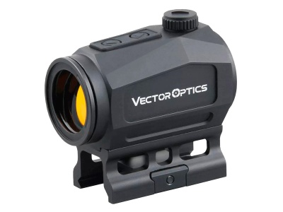 Коллиматор Vector Optics Scrapper 1x25, закрытого типа, точка 2 МOA, красная, 8+2NV, на Weaver, IP67